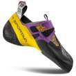 画像1: La Sportiva SKWAMA Purple / Yellow ZFCS005 スポルティバ スクワマ クライミングシューズ パープル/イエロー (1)