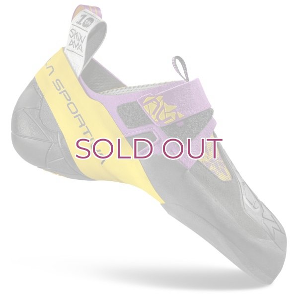 画像1: La Sportiva SKWAMA Purple / Yellow ZFCS005 スポルティバ スクワマ クライミングシューズ パープル/イエロー (1)