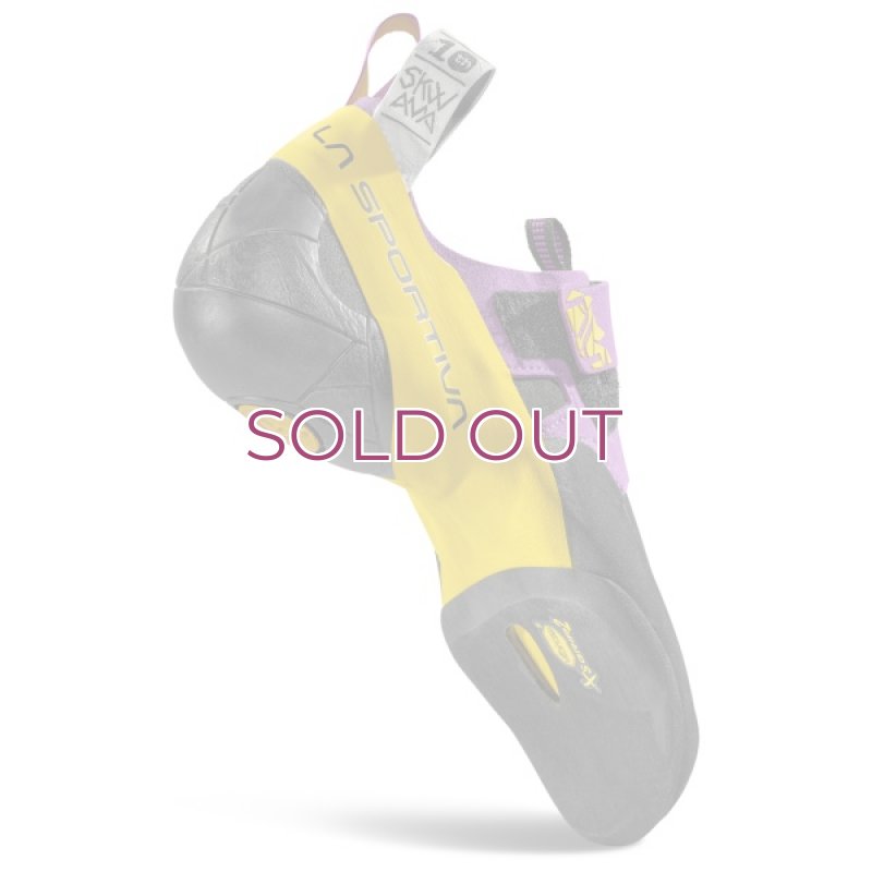 画像4: La Sportiva SKWAMA Purple / Yellow ZFCS005 スポルティバ スクワマ クライミングシューズ パープル/イエロー (4)