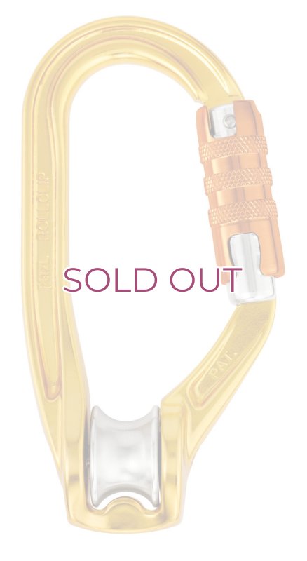 画像1: PETZL ROLLCLIP A Lock CARABINER Pulley Trial lock P74 TL  ペツル ロールクリップ Ａ トライアクトロック カラビナ型プーリー (1)