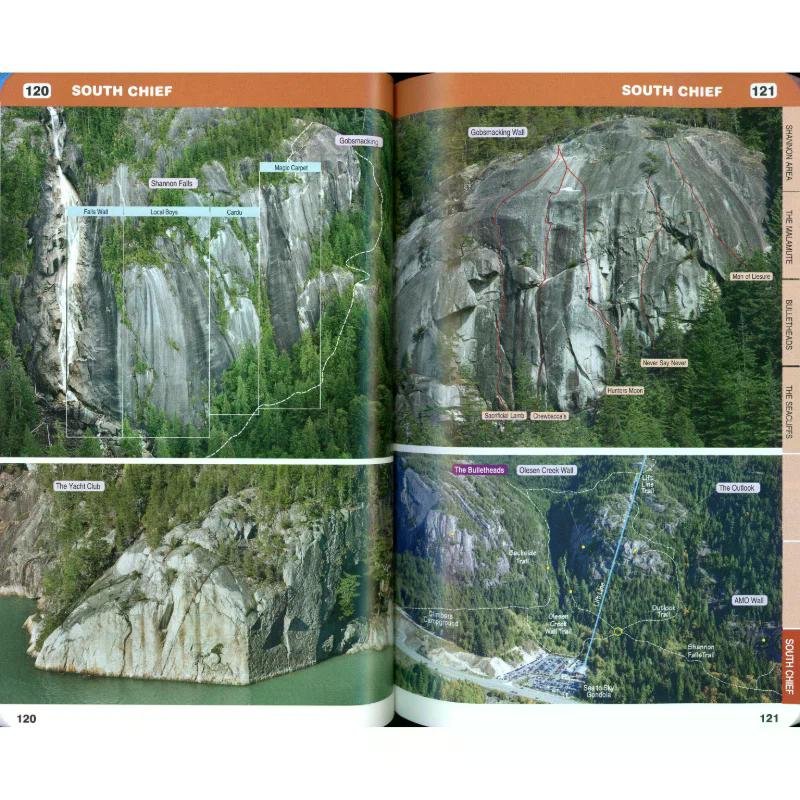 画像6: Climbing guide Squamish Rockclimbs CLIMBINGTOPO 2018 クライミング ガイドブック カナダ スコーミッシュ クライミングガイドブック 海外トポ 2018年版 (6)