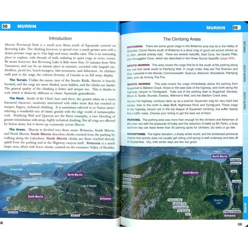 画像5: Climbing guide Squamish Rockclimbs CLIMBINGTOPO 2018 クライミング ガイドブック カナダ スコーミッシュ クライミングガイドブック 海外トポ 2018年版 (5)