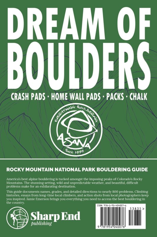 画像5: Climbing guide Rocky Mountain National Park Bouldering Guide 2023 ボルダリング ガイドブック アメリカ ロッキーマウンテン ボルダリング トポ 海外トポ 2023年版 (5)