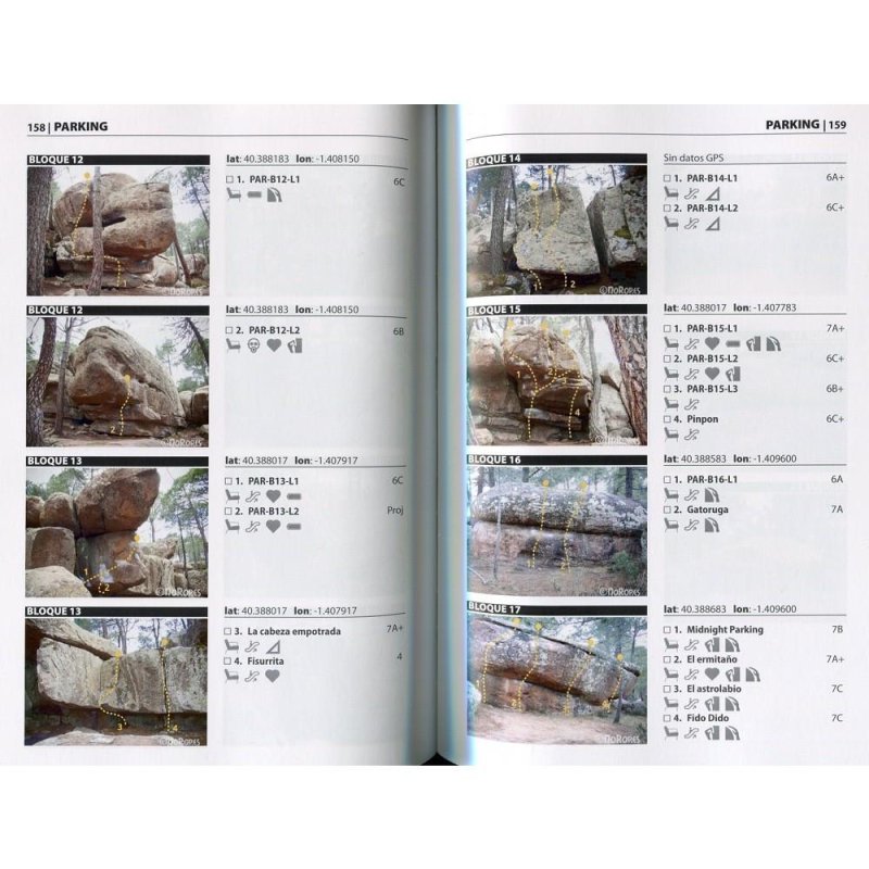 画像2: Albarracin BOULDERINGTOPO Bouldering in central Spain Guidebook ボルダリング ガイドブック スペイン アルバラシン 海外トポ 2016年版 (2)
