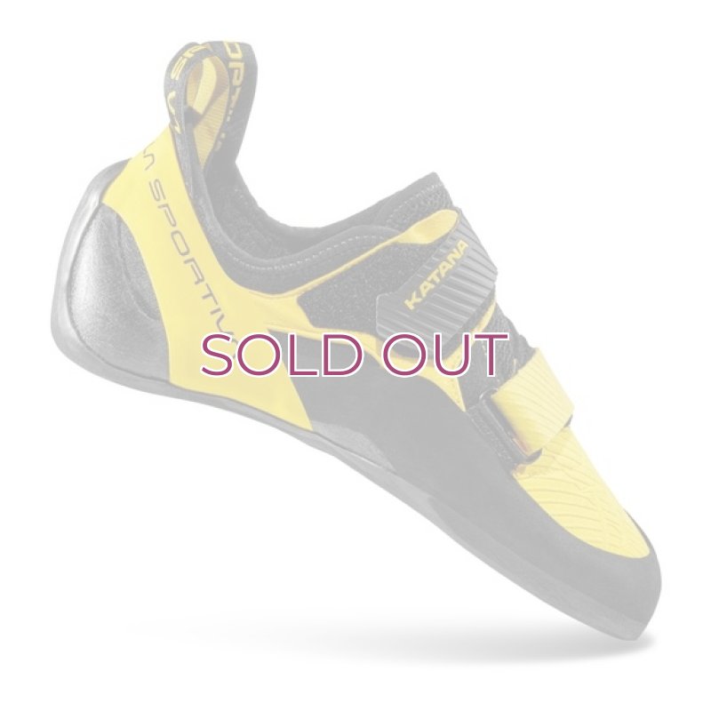 画像1: La Sportiva KATANA ZFCS080 Yellow/Black  スポルティバ カタナ クライミングシューズ (1)