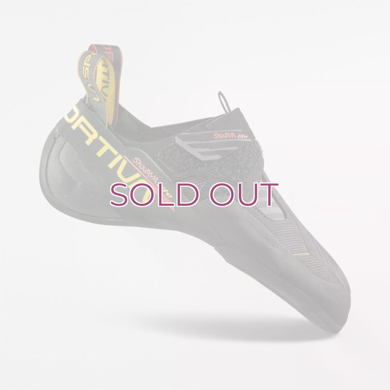 画像4: La Sportiva SKWAMA LITE Black/Yellow ZFCS152 スポルティバ スクワマ ライト クライミングシューズ ブラック イエロー (4)