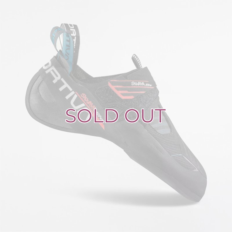 画像4: La Sportiva SKWAMA LITE Woman Black/Malibu Blue ZFCS158 スポルティバ スクワマ ライト ウーマン クライミングシューズ ブラック マリブ ブルー (4)