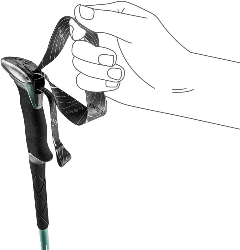 画像5: LEKI Makalu Lite Trekking Pole SPD+    レキ マカルー トレッキング ポール スピードロック プラス サーモグリップ  (5)