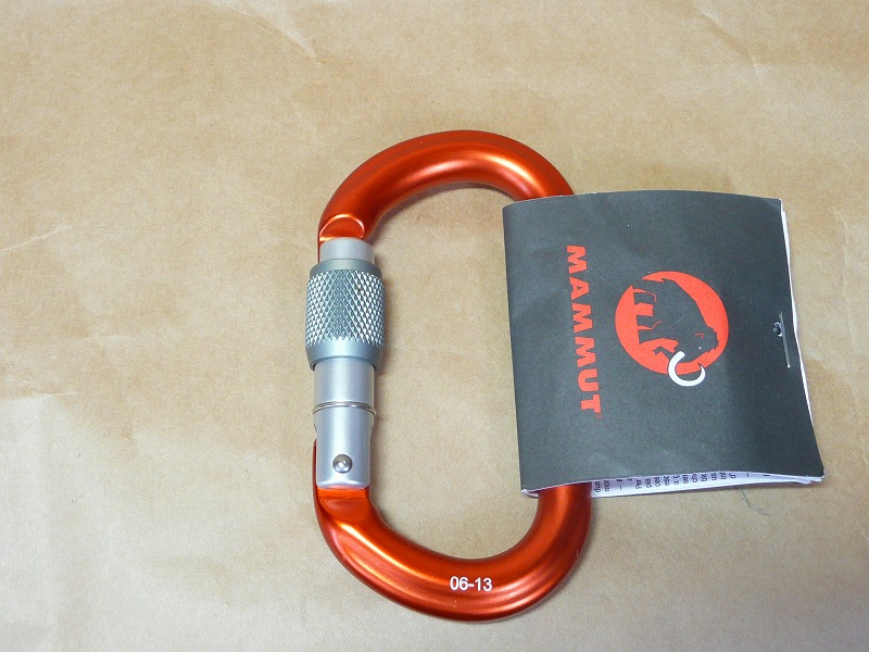 MAMMUT(マムート) Sender Screwgate Carabiner フリー 1571(Screw Gate gold) 2040-02450
